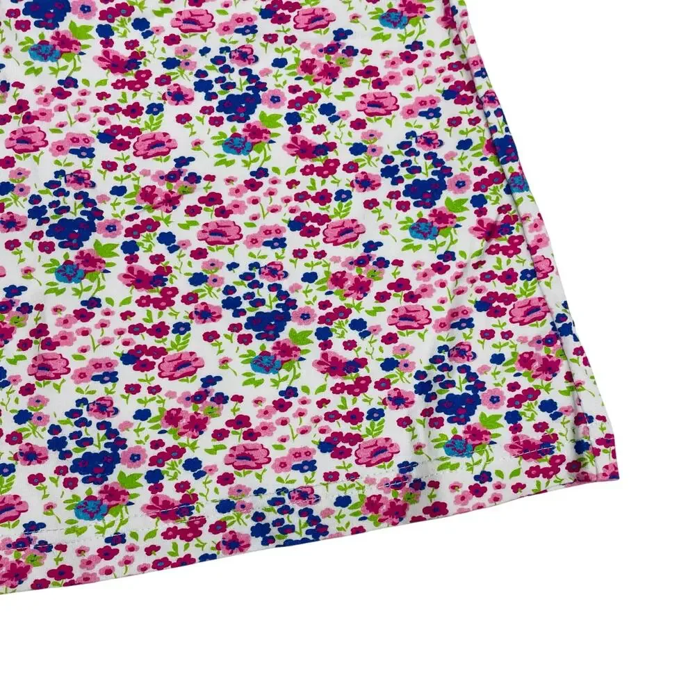 NWT Florence Eiseman Size 10 Floral Print Knit Dress
